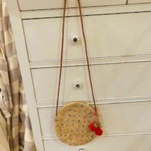 Sol Y Mar Raffia Crossbody